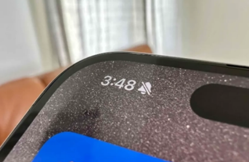 丰都苹果15pro维修站分享如何隐藏iPhone15Pro上静音铃声图标 
