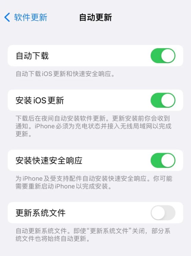 丰都苹果手机维修分享苹果快速安全响应更新有必要安装吗 